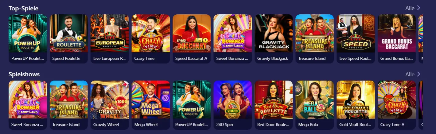 betmatch casino live